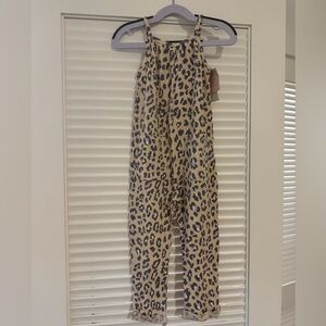 Grayson Mini Leopard Jumpsuit NWT Size 3T
